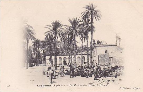 ALGERIE.LAGHOUAT.LA MAISON DES HOTES LA PLACE
