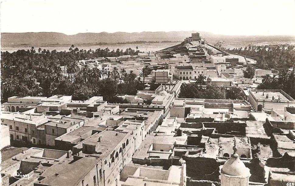 DZ - Laghouat (Sud Algérien) - Vue générale et le Fort Morand - carte-photo Cim / Edit. Attalah Bouameur Musée Oriental