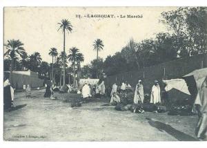 Algérie. Laghouat. Le Marché. 1914. Beau cliché