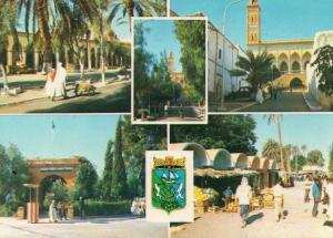 Algérie -Souvenir de LAGHOUAT -  Multi vues -Année = 1982 (philatélie timbre stamp Algérie)   - *PRIX FIXE