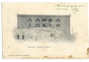 Laghouat. Hopital Militaire. 1904. Dos simple