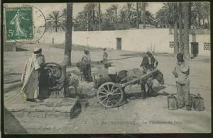 ALGERIE LAGHOUAT /  Le transport de l'eau