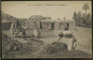 ALGERIE LAGHOUAT /  Briquetterie indigène