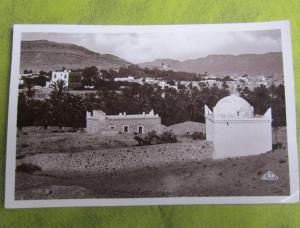 cpa de 1938 algérie - bou-saada - tombeau du peintre dinet - m'sila