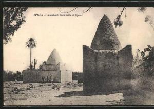 CPA M`Sila, Marabout Bonkhaifa et Djazar