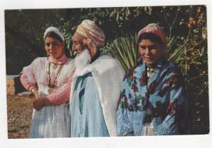 * CPSM Bou Saâda, types du pays, format 9cm sur 14cm environ, Algérie *