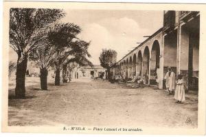 M'SILA - PLACE LAUSSEL ET LES ARCADES