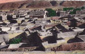 AFRIQUE DU NORD,AFRICA,AFRIKA,BOU SAADA EN 1949,BOUSSADA,M'SILA,la ville,the city,cité du bonheur,rare,1949