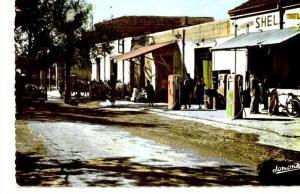 m'sila - setif - la rue principale et la poste shell