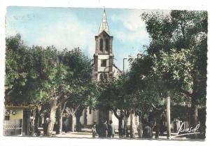 Médéa (Algérie)   L'église en 1950 (animé)