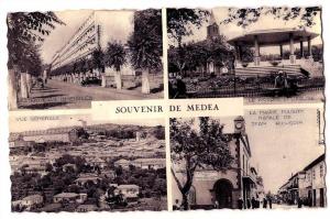 CPSM Dentellée N° 1532 - MEDEA Algérie - Souvenir de médéa Multi Vues - Edit. Cie des Arts Photomécaniques