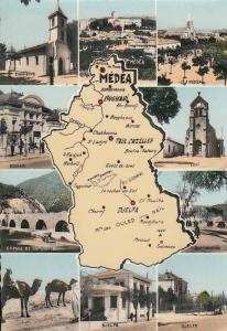 ALGERIE  -  MEDEA  -  Département de Médéa  -  CPSM GF  -