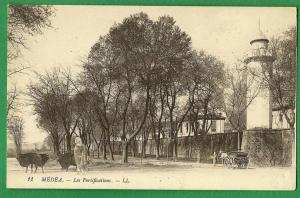 cpa  ALGERIE   ,  Médéa  les Fortifications      ..........LMC15