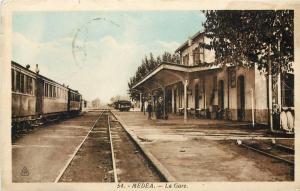 MEDEA LA GARE ALGERIE 1941