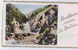 MEILLEURS VOEUX DE MEDEA  GORGES DE LA CHIFFA   PETIT FORMAT  (mignonette)