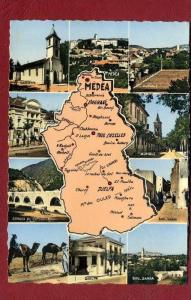 CPSM ALGERIE- MEDEA - DAMIETTE - AUMALE- DJELFA - BOU-SAADA - BOGHARI- PARFAIT état ALGERIA AFRIQUE AFRICA Card Carte