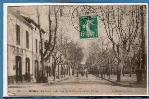 ALGERIE -- Médéa --  Avenue de la gare
