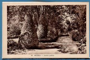 ALGERIE -- Médéa -- Jardin Public