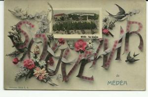 CARTE SOUVENIR DE MEDEA 1907