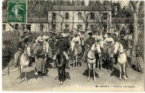 ALGERIE   MEDEA  CASERNE DES SPAHIS