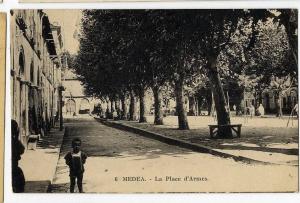 ALGERIE   MEDEA  LA PLACE D ARMES