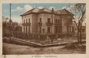 ALGERIE  MEDEA  la sous prefecture  .............. AK58