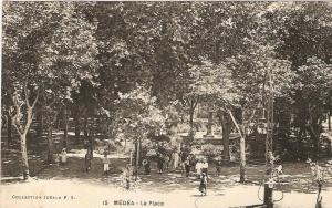 Médéa - La Place - 1927