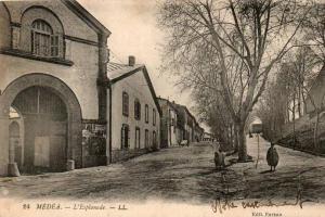 Algérie > Médéa - L´Esplanade - Editions Farreau  - LL n° 24 - voir description*PRIX FIXE