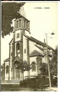 CPA  MEDEA, l´église  1336