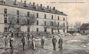 Algerie - Médéa - Caserne du Train et des Tirailleurs