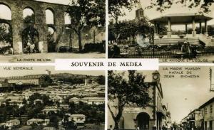 SOUVENIR DE MEDEA.....4 VUES...CPS M  PETIT FORMAT