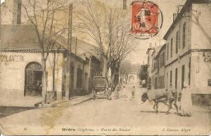 1916  ; MEDEA      PORTE DU NADOR  animee