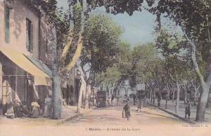 ALGERIE.MEDEA.AVENUE DE LA GARE