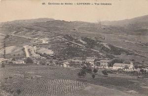 CPA ALGERIE LOVERDO près Médéa Vue Générale