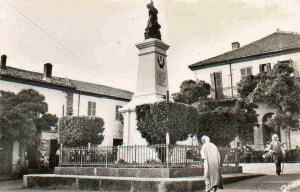 AFRIQUE. ALGERIE. MEDEA. Vue sur Le Monument aux Morts. Carte Dentelée.