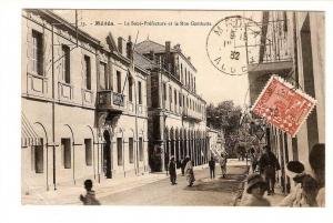 MEDEA - la sous-préfecture et la rue Gambetta