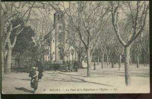 ALGERIE MEDEA /   La place de la république et l'église