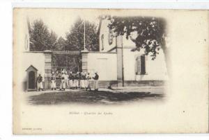 MEDEAH , QUARTIER DES SPAHIS , ANIMATION , DOS 1900