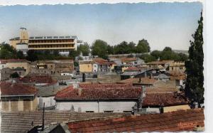 ALGERIE  MEDEA  ( Alger )  Vue sur l ' Hôpital Jean-Riss  90x140 dentelée glaçée