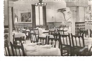 CPSM 9X14 . MEDEA . INTERIEUR SALLE A MANGER HOTEL ATLANTIQUE
