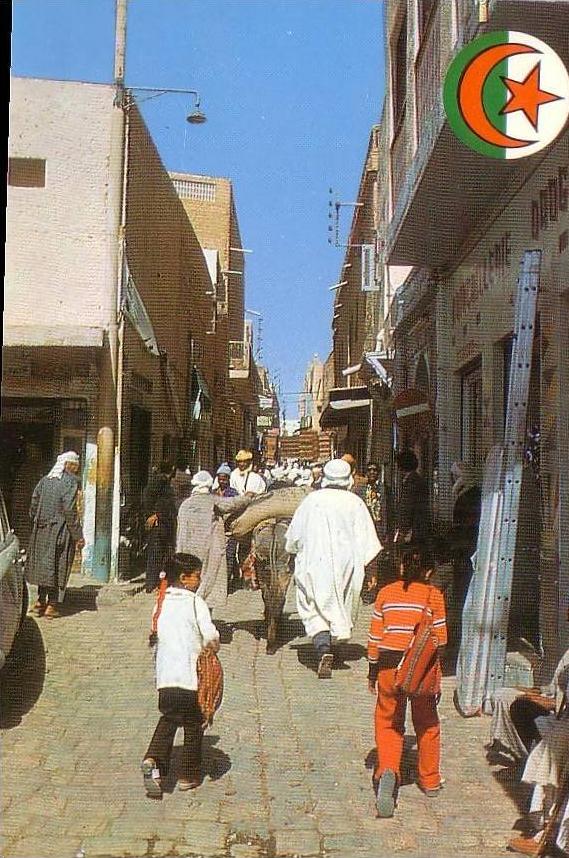 Algérie - Gardaïa - Wilaya de Laghouat - Entrée du Souk