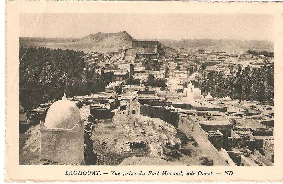 cpa  LAGHOUAT. Vue prise du Fort Morand,coté Ouest