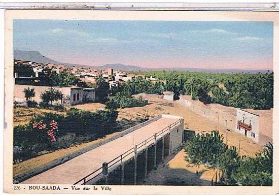 BOU  SAADA  VUE  SUR  LA  VILLE  TBE