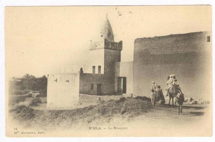 M'Sila, Algeria, Africa, PU-1910, La Mosquee