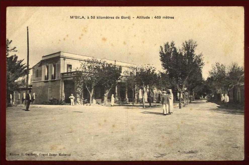 Cpa Algérie M'Sila  à 58km de Bordj   RAM9