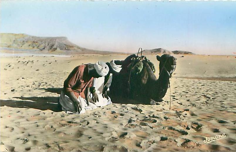 BOU-SAADA - Prière dans le désert (Ed. Jomone, 115)