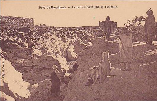Le Ravin A Eddis Pres De Bou-Saada (M'Sila), Algeria, Africa, 1900-1910s