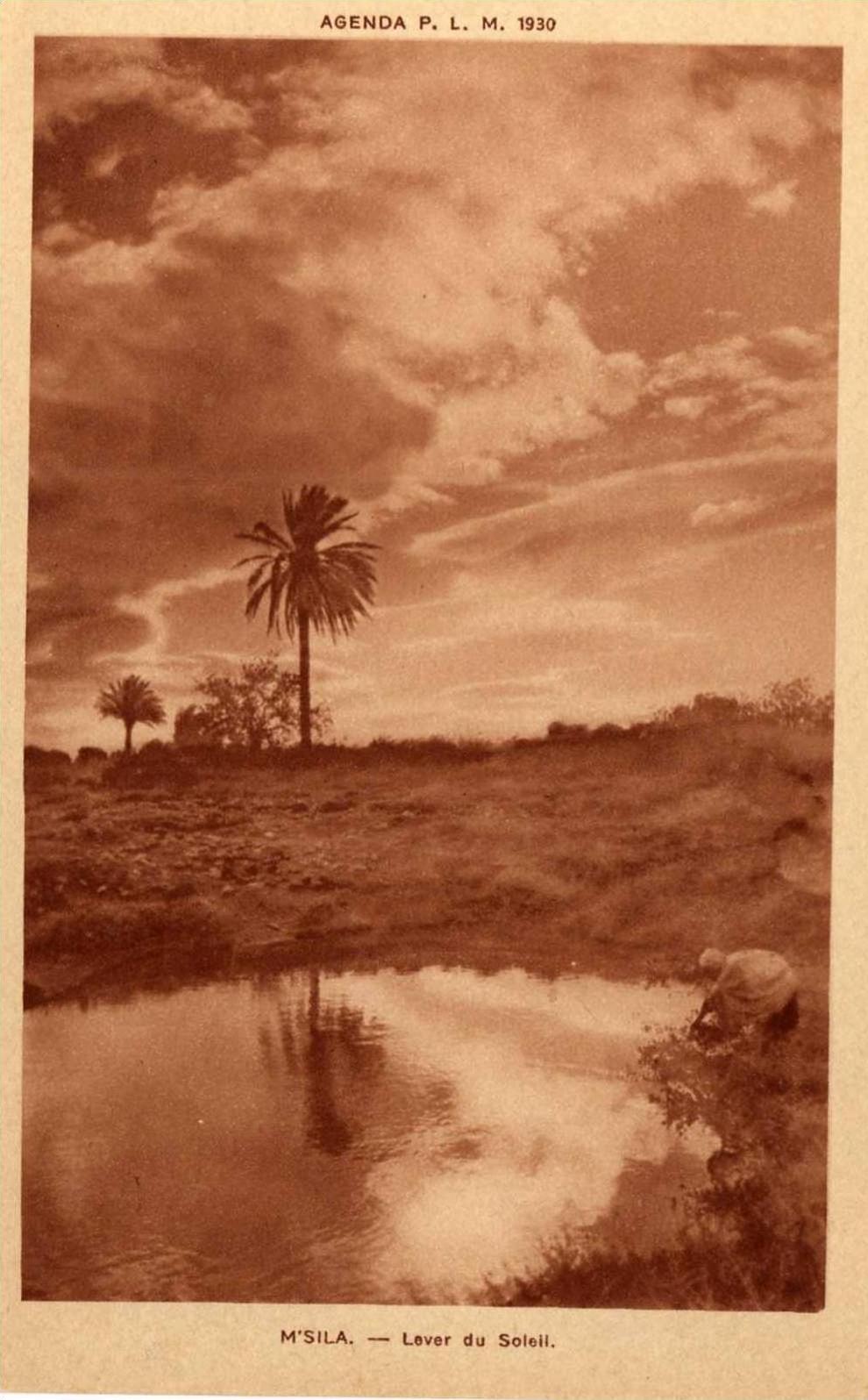 ALGERIE   M'SILA    -  Lever du Soleil