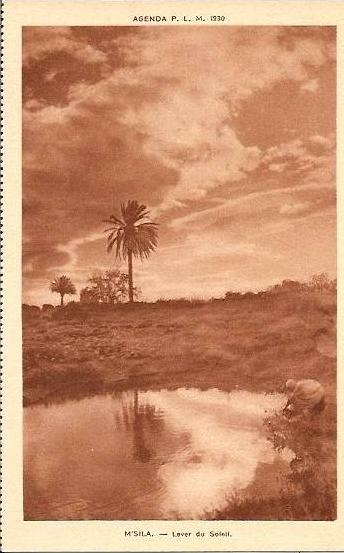 ALGERIE - M'SILA - Lever du soleil TB