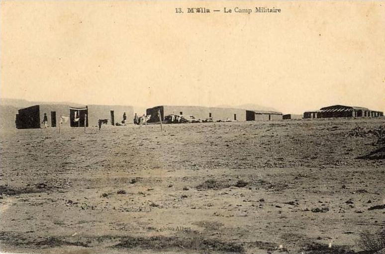 NK-0198-Algérie-M'Sila-Le Camp Militaire-